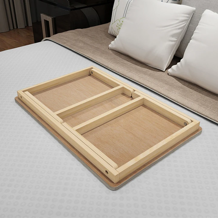 maciça cama bandeja preguiçoso mesa café da