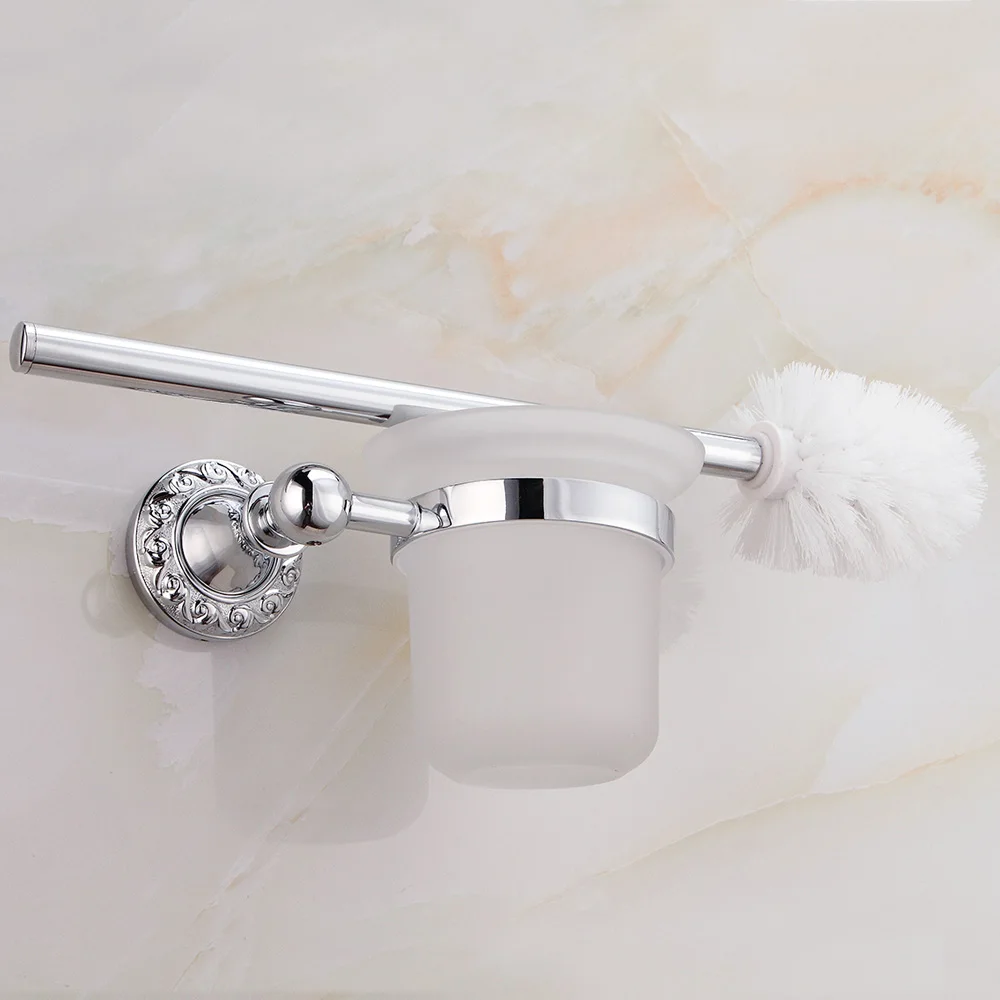 AUSWIND резные двойная вешалка для полотенец 30/40/50/60 см серебристо-держатель для туалетной бумаги с зеркальным покрытием поверхностная отделка Аксессуары для ванной наборы для ухода за кожей