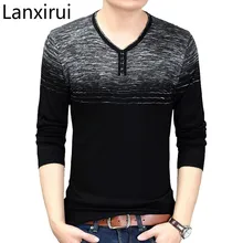 Новые модные мужские свитеры, брендовая одежда толстый свитер мужской хлопок удобные одежда высшего качества эластичные мягкие Mvt28