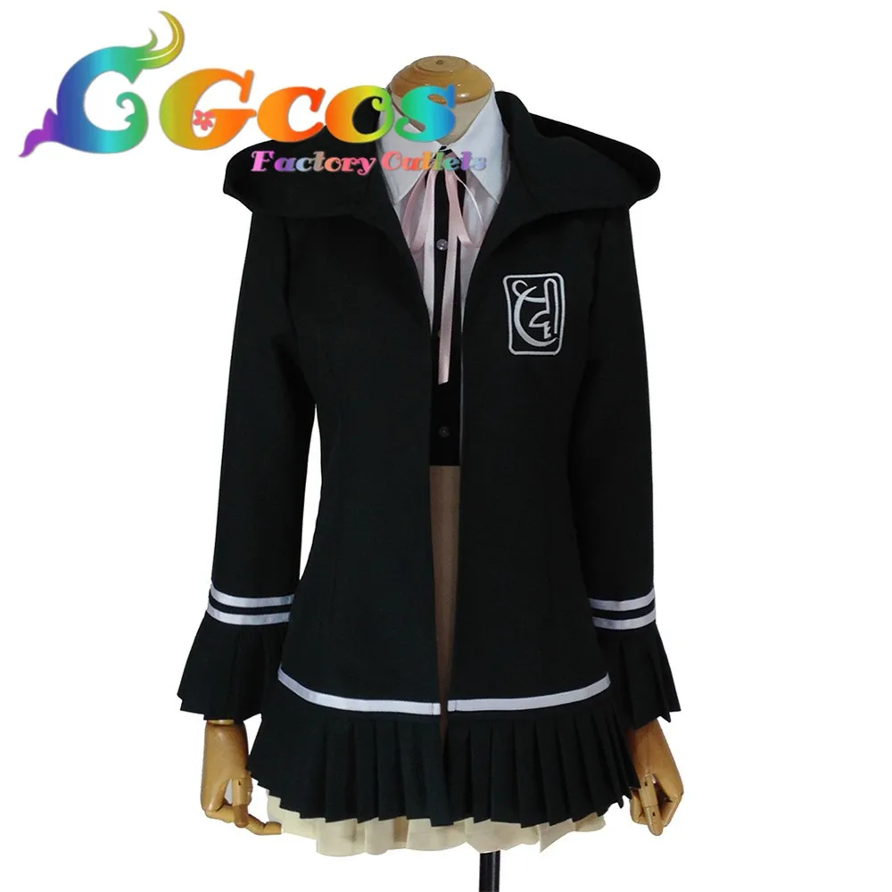 CGCOS Косплей Костюм Dangan Ronpa 2 Nanami Chiaki в Хэллоуин Рождественская Вечеринка Униформа