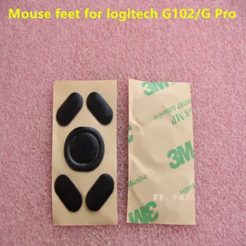 

2 sets/pack TPFE mouse skates mouse feet for Logitech G102 G PRO GAMING mouse