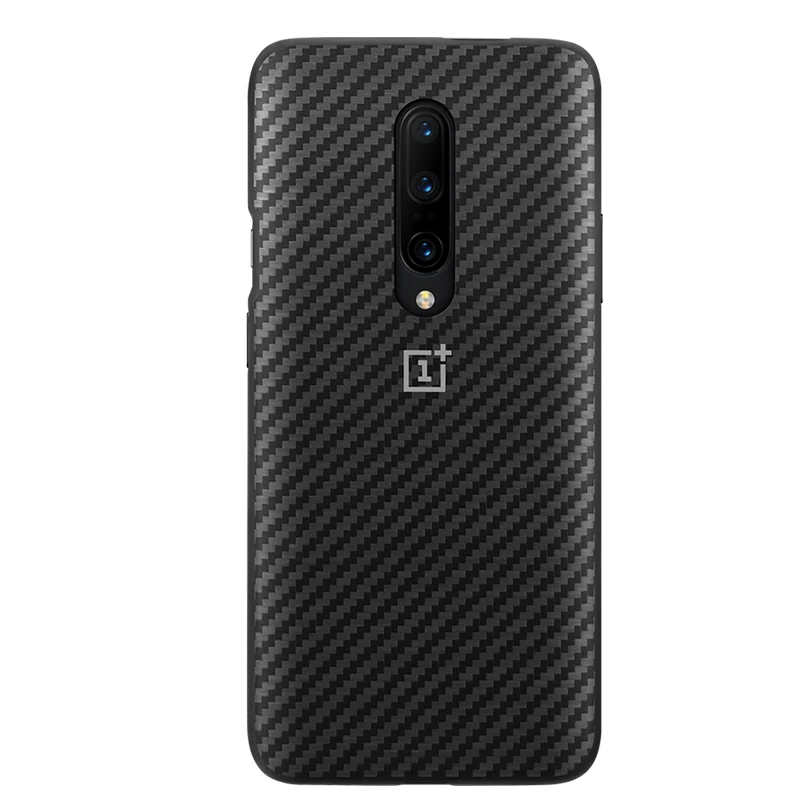 Официальный защитный чехол для OnePlus 7 Pro, карбон, песчаник, нейлоновый бампер, чехол, задняя крышка, оболочка для OnePlus 7Pro