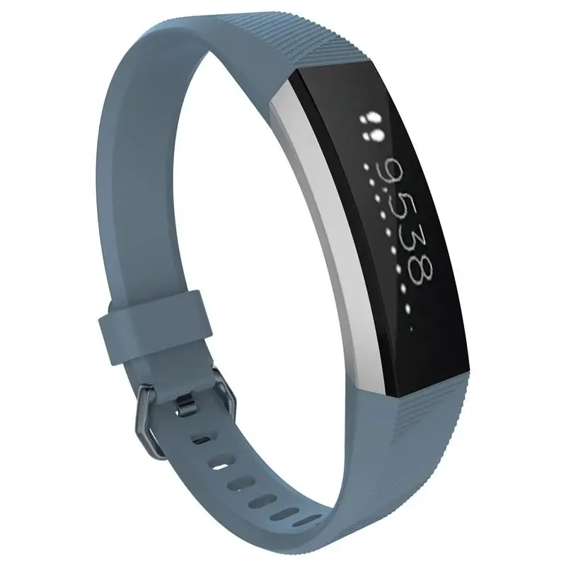 Замена силиконовой ленты для часов для Fitbit Alta HR - Цвет: Cyan Blue