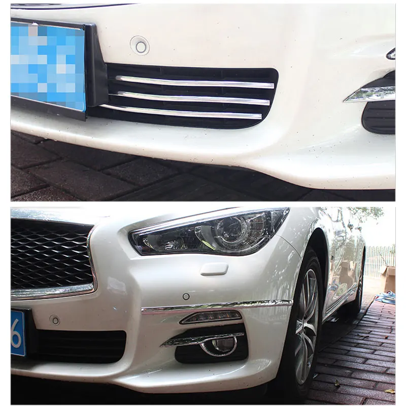 Car Styling Chrome Molding Strip Car Sticker Decoration Trim Car Light Mirror Handle Window Door Sticker Auto Accessories Silver (9)