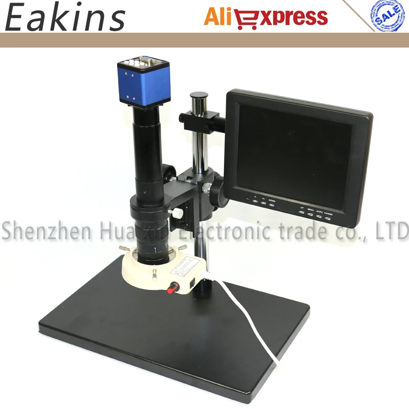 2.0MP Digital Industrial Microscope Camera VGA Video Output for