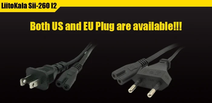 LiitoKala Sii-260 Battery Charger for 18650 16340 26650 10440 AA AAA 14500 Battery Charger +US AC line + Free shipping