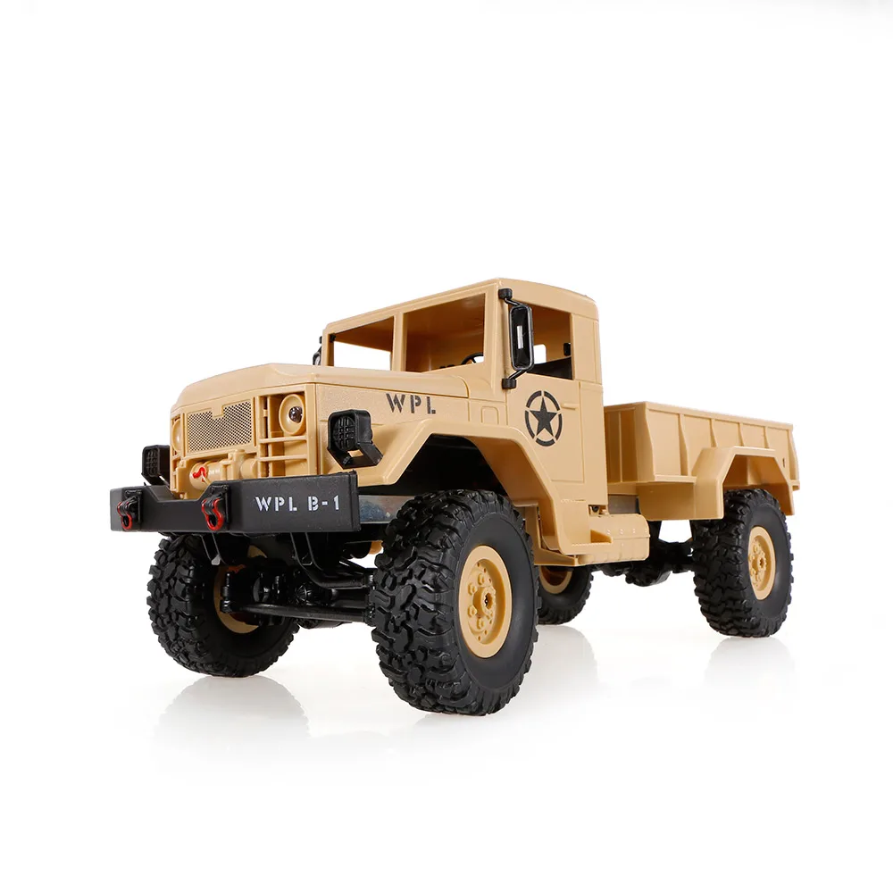B-1 RC автомобиль 1/16 2,4 г 4WD внедорожный Радиоуправляемый Военный Грузовик Рок Гусеничный армейский Радиоуправляемый автомобиль, игрушки подарки Радио пульт дистанционного управления два аккумулятора