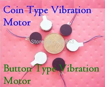 

100pcs/lot 10*2.7MM Ultra Micro Button Type Coin Type Vibration Motor 1.5-3V,0.05-0.1A Electric motor Free shipping