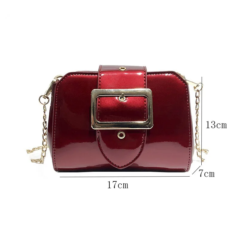 Donne Black Delle Sacchetti Marca Color Frizione Modo Qualità Borsa Disegno Bagss A Nuova Lucido Borse Spalla silver Viso Di Tracolla Sacchetto Red Alta wine HfdqSq5xw
