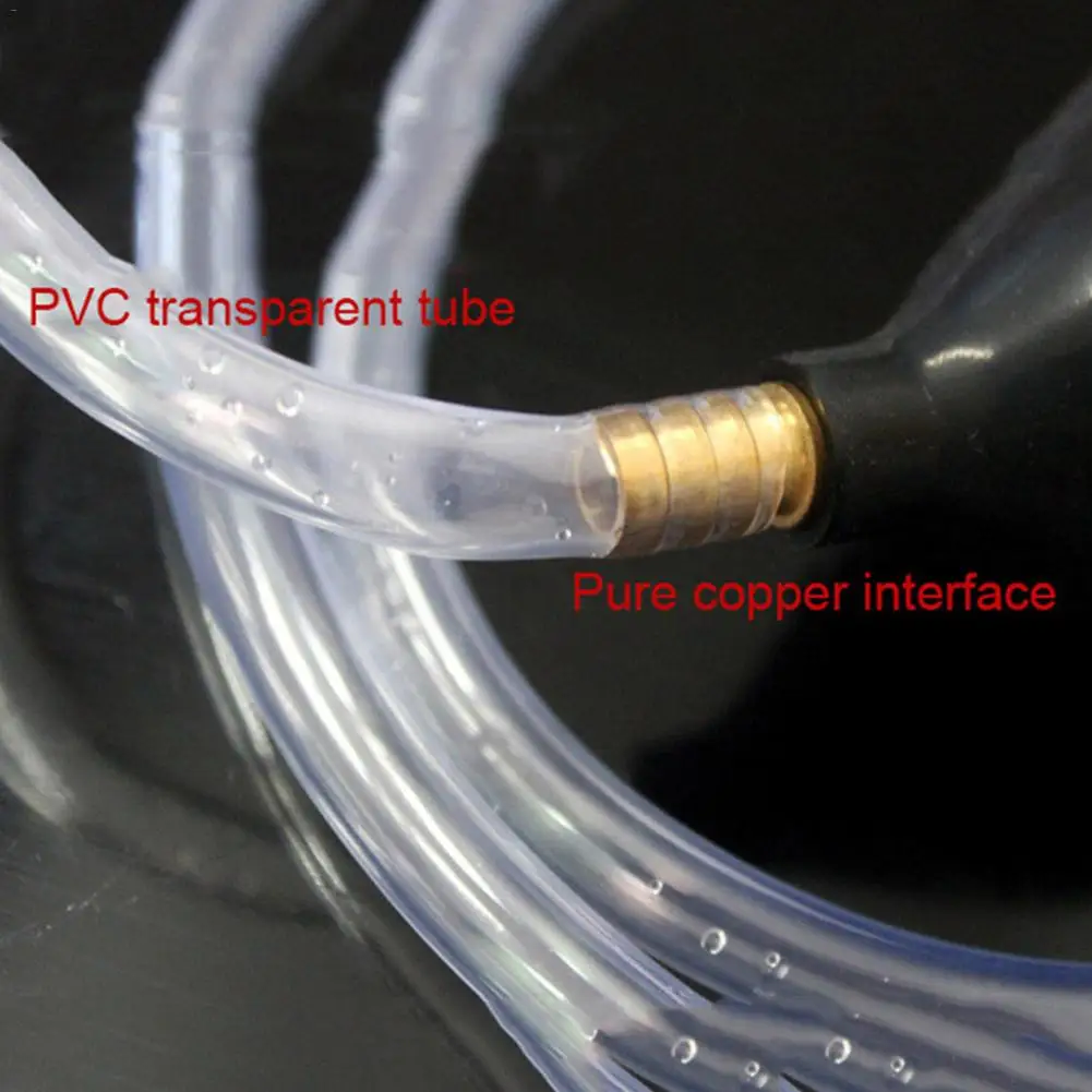 Автомобильный Сифон шланг ручной насос топливная труба бензиновый насос Грузовик Мотоцикл домашний аквариум жидкость сифон Мягкая трубка масло присоска гидроцикл