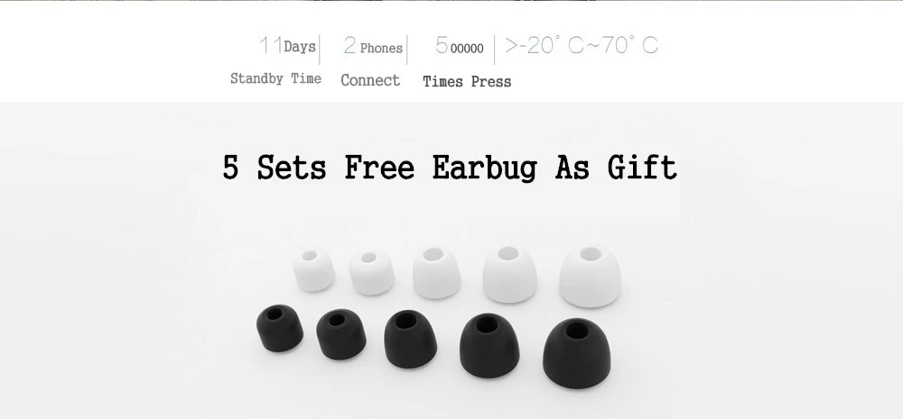 Original Xiaomi Wireless Bluetooth Earphone with Mic Voice Control Noise Cancelling Xiaomi Wireless Sports Earpiece (18)