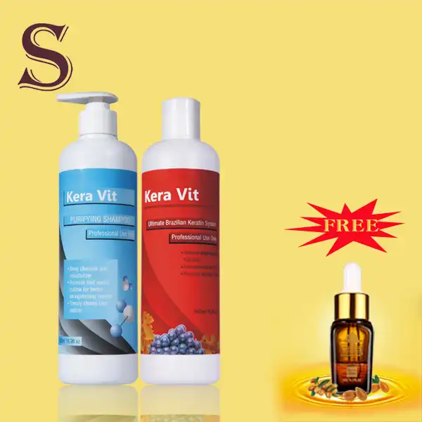 Purifying Shampoo And 12 R Keratin Brazilian Treatment Damage