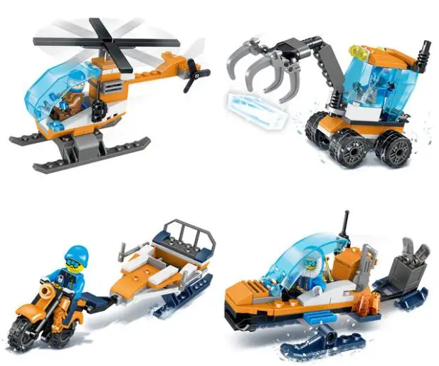 

J Model Compatible with sluban J28029 252Pcs Mini Arcti Models Building Kits Blocks Toys Hobby Hobbies For Kids