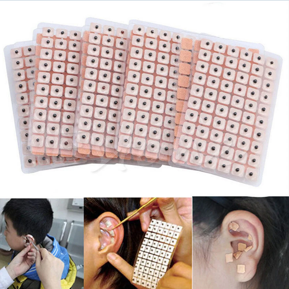 2016 Ear Diet Slimming Auricular Point Bean Paste 600pcs Lot Ear Acupressure Massage Seed Free Shipping Best Selling