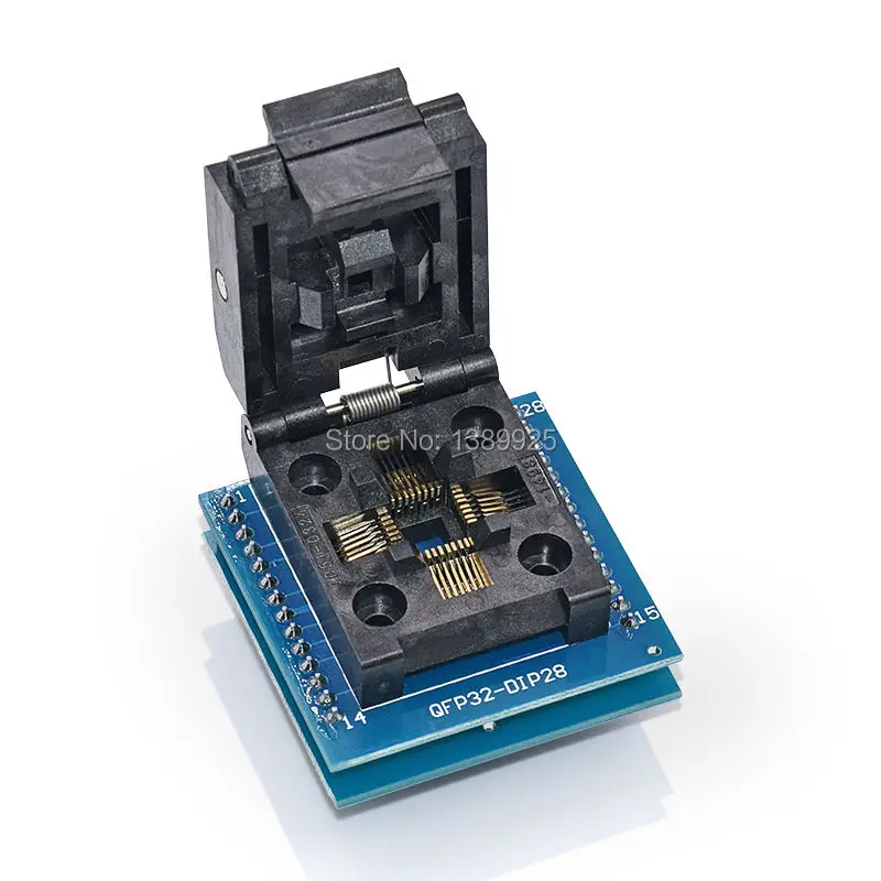 

Top Quality Chip programmer TQFP32 QFP32 LQFP32 TO DIP28 adapter socket support ATMEGA8 series TL866A TL866CS YAMACHI Brand