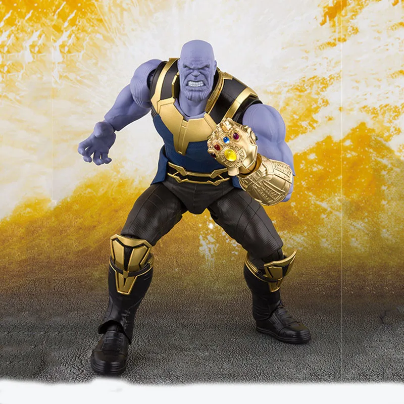 SHFiguarts Marvels Avengers 2 War SHF Thanos in Action Figures Toys for Christmas Birthday Gifts Brinquedos Figurals SHFiguarts Marvels Avengers 2 War SHF Thanos in Action Figures Toys for Christmas Birthday Gifts Brinquedos Figurals