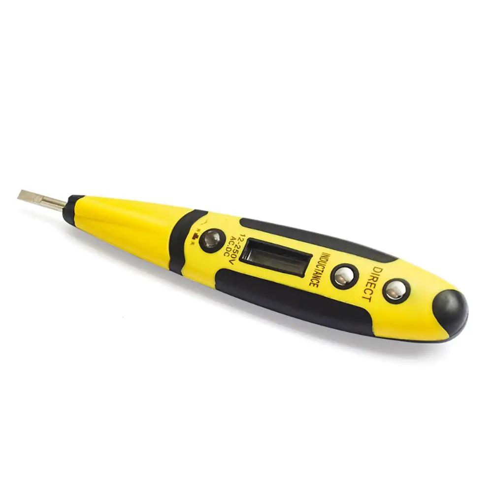 12 V-250 V Портативная многофункциональная цифровая тестовая ручка с светодиодный светильник 1PC J3