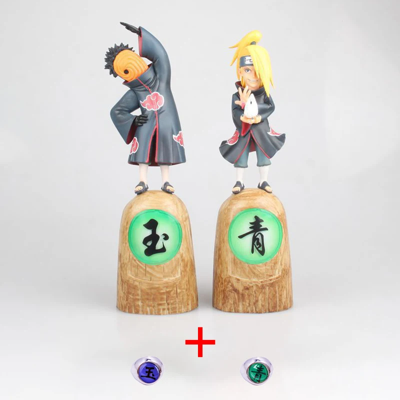 

Naruto Egg ver Akatsuki Deidara Tobi statue ver action figure collectible model toys for boys akatsuki rings figura