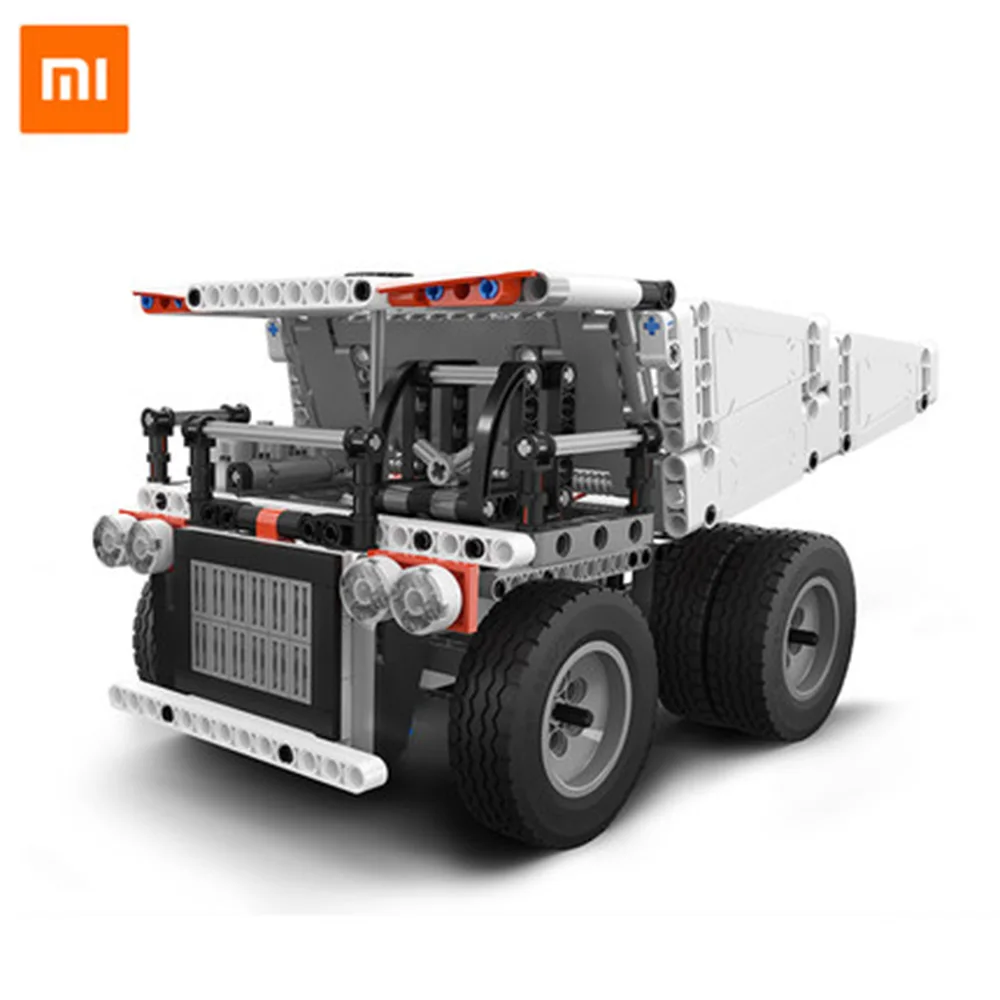 

Xiaomi Mi Rabbit Block Mining Truck Model Building Blocks Child Car Boy Assembly Spelling Toy