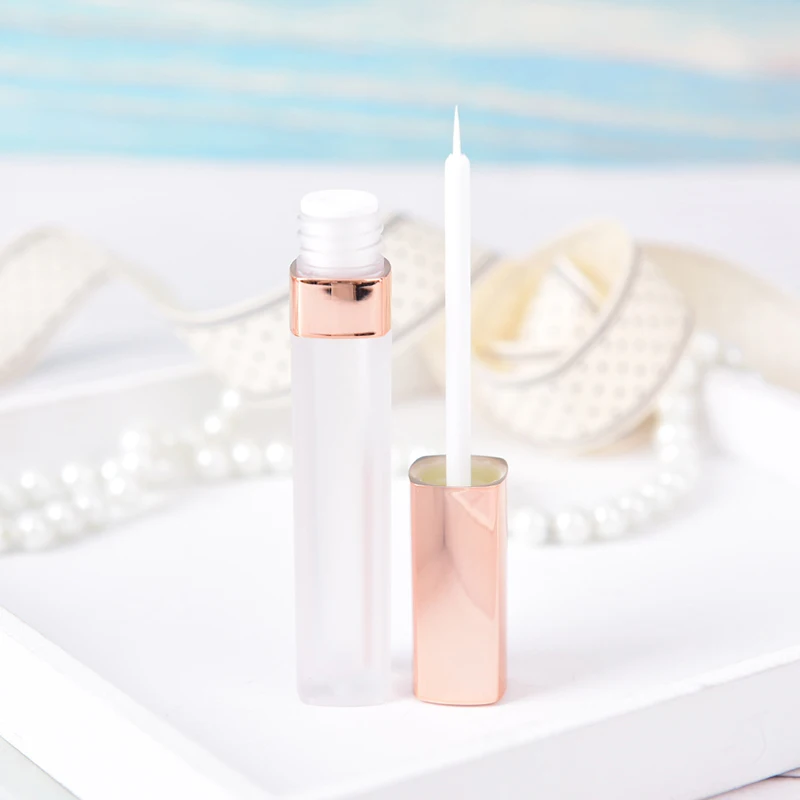 

Rose gold Portable Empty Mascara Tube Eyelash Vial Liquid Bottle Container