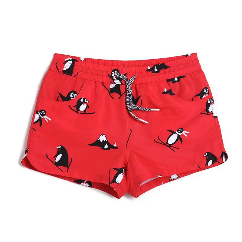 Couple's Beachwear Quick Dry Polyester Shorts Penguin Swimming Trunks Summer Sport Beach Board Short Swim Shorts with pockets Couple's Beachwear Quick Dry Polyester Shorts Penguin Swimming Trunks Summer Sport Beach Board Short Swim Shorts with pockets
