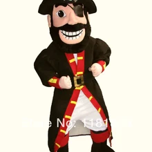 Костюм талисмана пирата капитана, Лидер продаж, маскарадный костюм на Хэллоуин с героями мультфильмов, карнавальный костюм, костюм