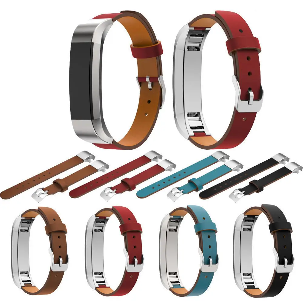 

Joyozy High Quality Pedometer Walking Calorie Replacement Genuine Leather Band Strap Bracelet For Fitbit Alta Tracker Wristband
