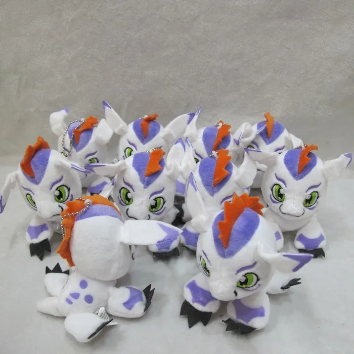 

Free Shipping Cute 4" Anime Cartoon Digimon Adventure Gomamon 12cm Soft Stuffed Toy Kids Plush Animal Doll Gift Dolls Gift