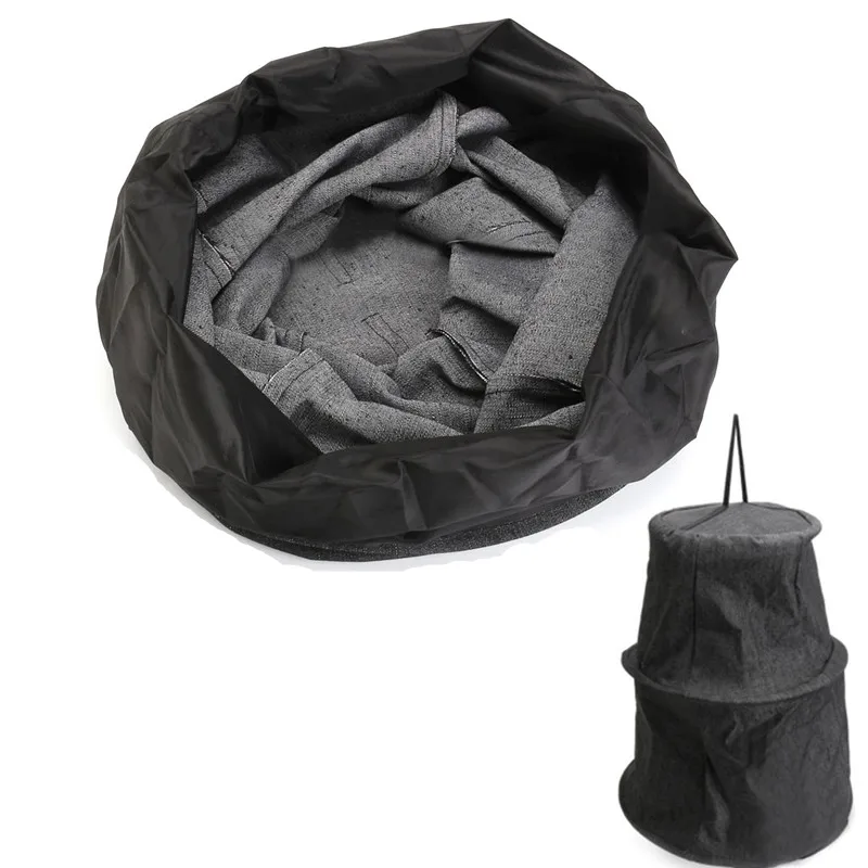 1 шт пчелиная клетка 410 мм Пчеловодство инструмент из черной ткани 3 слоя Инструменты для пчеловодства пчелиный клетка для того, чтобы поймать с пчелами для маленьких девочек Wild набора