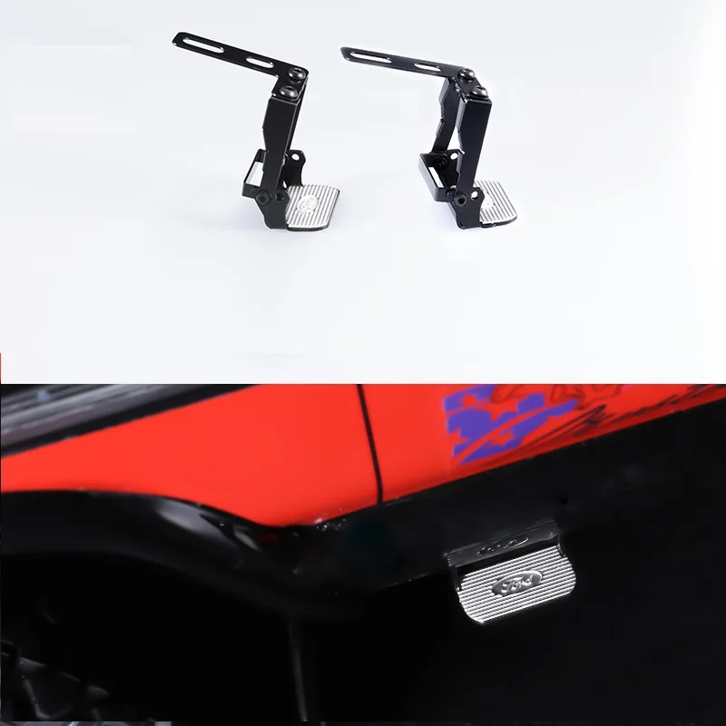 2 шт. металлическая подвижная педаль для 1/10 Rc гусеничного автомобиля Traxxas Ford Bronco