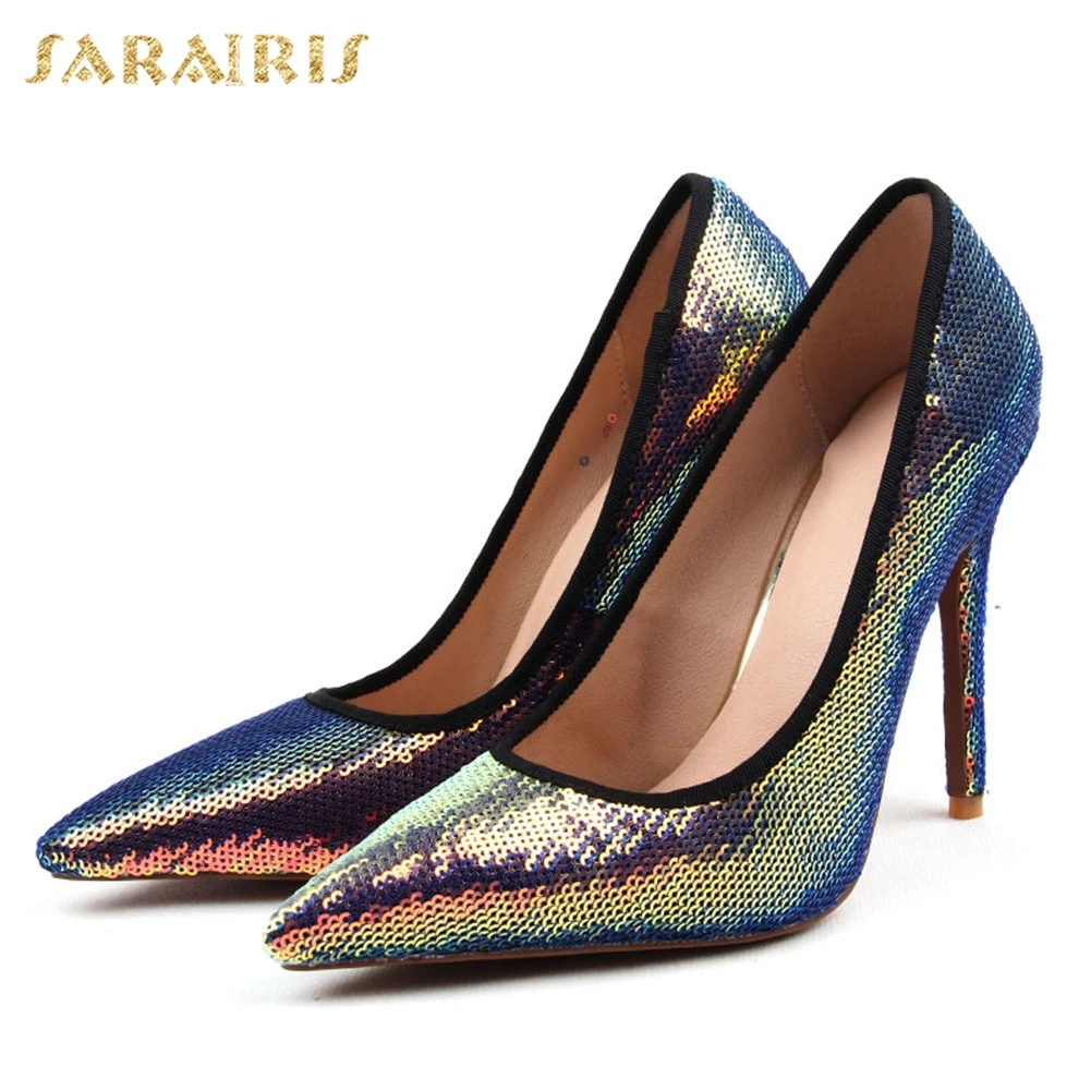 

Brand Plus Size 36-43 Sexy Pumps Pointed Toe Ladies High Heels Shoes Woman Casual Party Wedding Spring Shoes Women