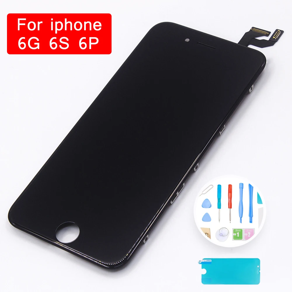 

LCD Touch Screen Display For iphone 6G 6S 6P With 3D Force Touch Digitizer Assembly Apple i phone 6 S G Plus Replacement Lcd