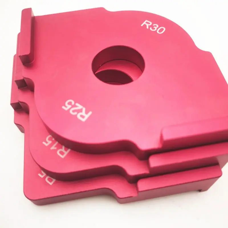 

Woodworking Trimming Radius Jig Router Templates Aluminium Alloy Radius Corners R5 R10 R15 R20 R25 R30