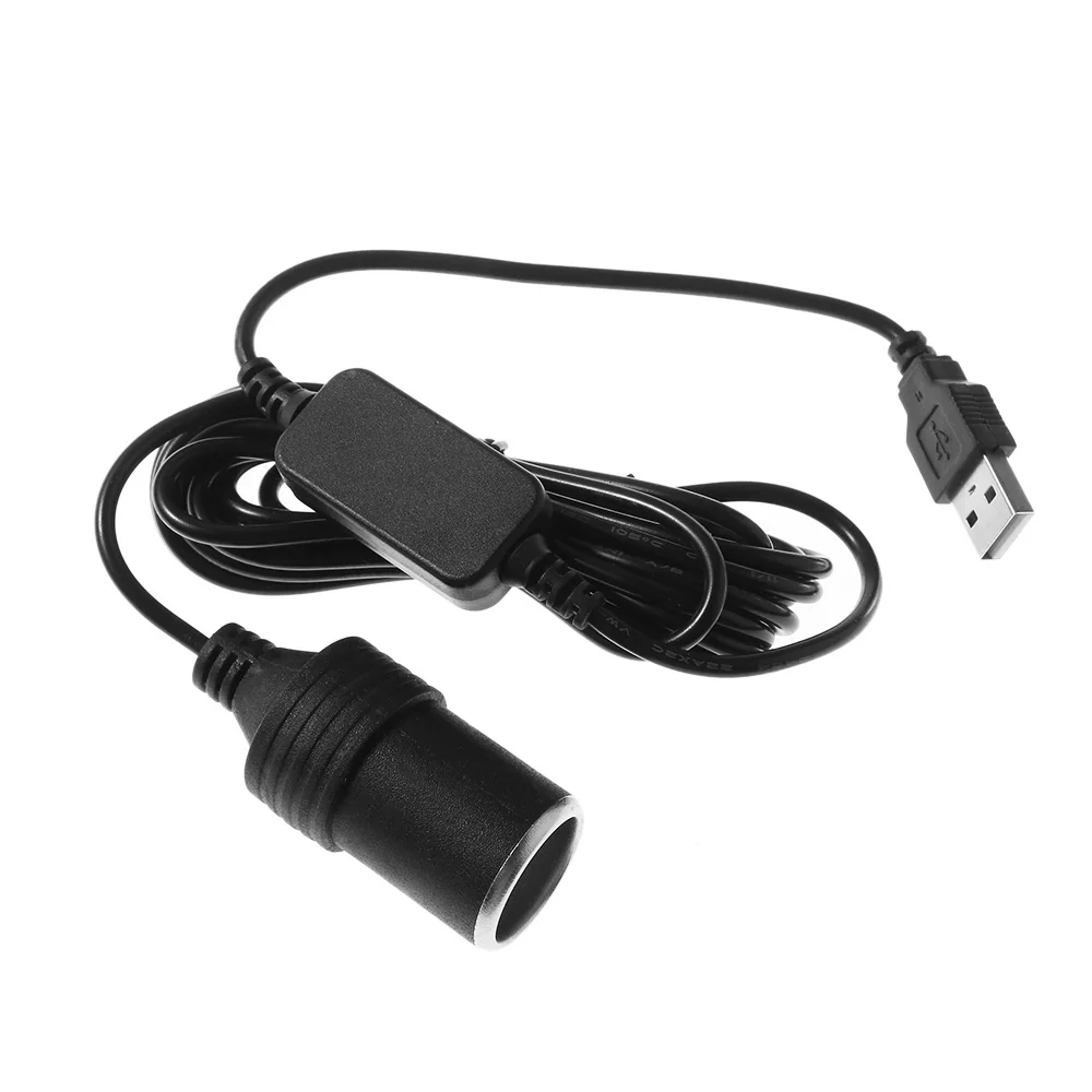 0 6/1 2/3 2 м USB 5V 12V розетка для автомобильного прикуривателя Женский конвертер