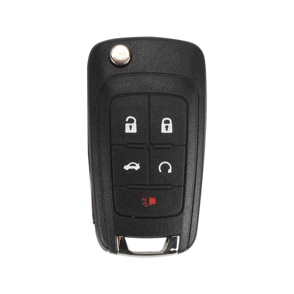 Складной чехол для автомобильного ключа VDIAGTOOL с 5 кнопками Chevrolet Cruze дистанционным