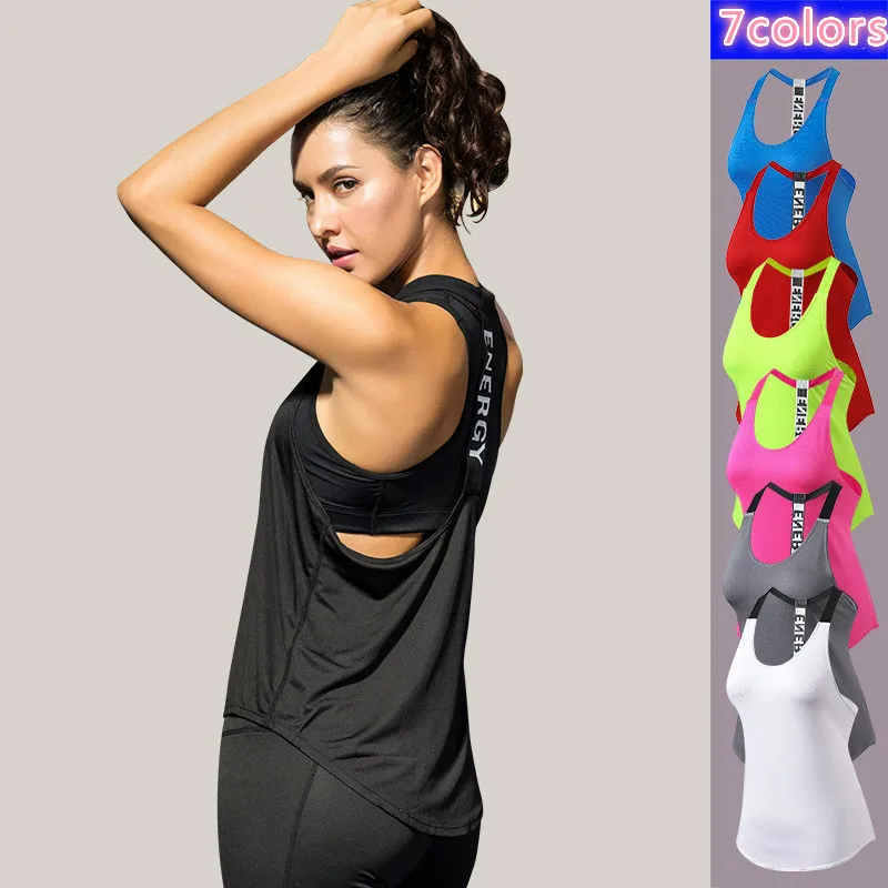 S 2XL фитнес женская спортивная рубашка Dames для йоги бега фитнеса быстросохнущая с