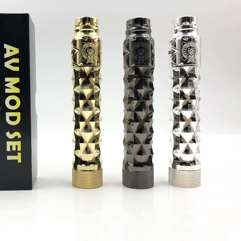 Новый механический mod kit Circus Saw blade spectrum латунный материал 18650 батарея vape ручка
