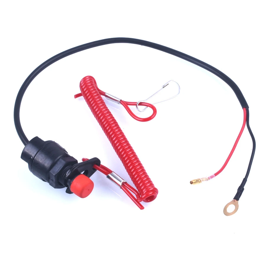 OKBY Killswitch Kill Switch Sicherheitsleine Au/ßenmotor Z/ündung Not-Kill Stop Schalter Lanyard f/ür Honda