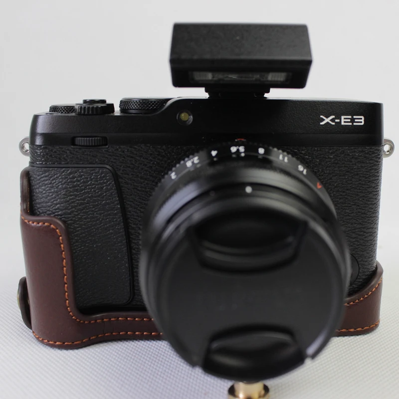 Заводская новинка чехол для видеокамеры из натуральной кожи Fujifilm Fuji X-3 XE3 сумка