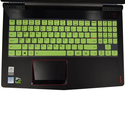 Силиконовая Защитная пленка для клавиатуры lenovo Legion Y530 Y520 Y720 R720 R720-15IKB 15,6 дюймов R15 ISK 15ISK - Цвет: green