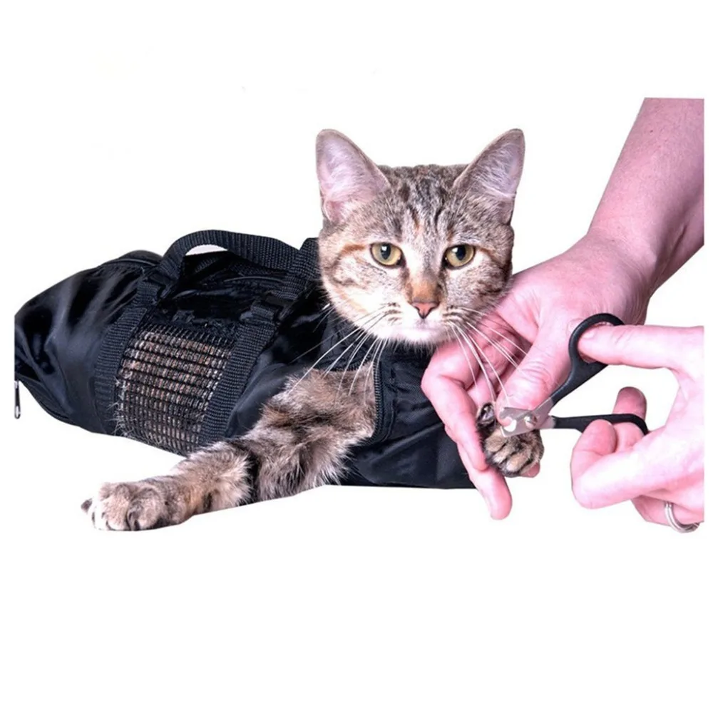 Полиэстер Кошка сумка для принадлежностей для ухода за телом удерживающие кошки подрезания когтей для очистки сумка для принадлежностей для ухода за телом товар для животных