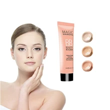 35 мл/тубус стойкий Водонепроницаемый солнцезащитный блок отбеливающий матовый макияж для лица Жидкая Основа BB крем слоновая кость/Природа/легкая кожа 3 цвета