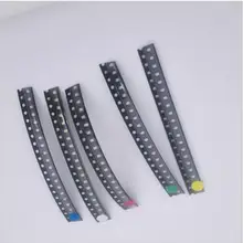 100 шт./лот 0805 SMD светодиодный светильник посылка светодиодный посылка красный, белый, зеленый, голубой, желтый