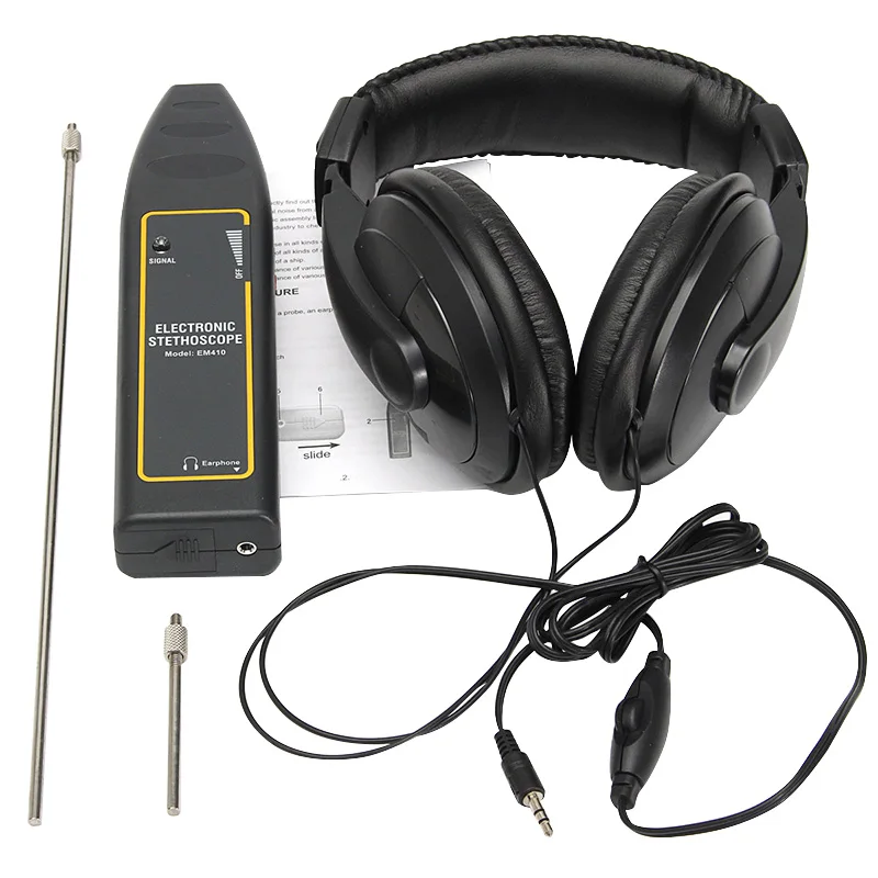 EM410 Car Tester Noise Electronic Finder Engine Failure Stethoscope Diagnose Machine 100Hz 10