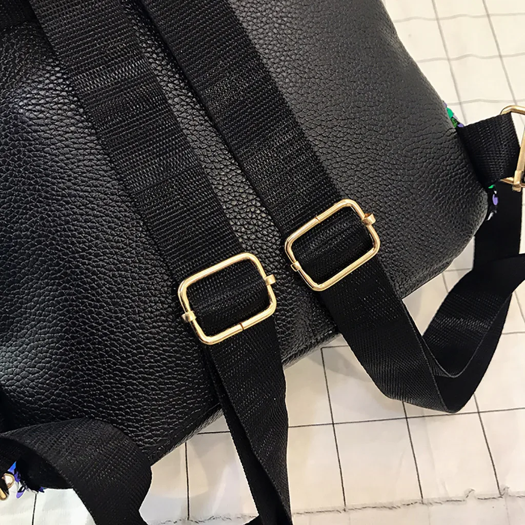 Женский рюкзак с блестками, милая школьная сумка с рисунком "Сова" для подростков, студенток, девушек, ранец, женский рюкзак mochila de couro, школьная сумка