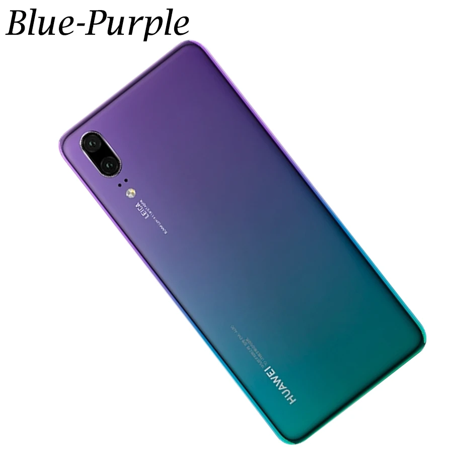 Huawei P20 Задняя крышка батареи EML L29 L22 Задняя стеклянная дверь корпус чехол для huawei P20 крышка батареи задняя панель с объективом камеры