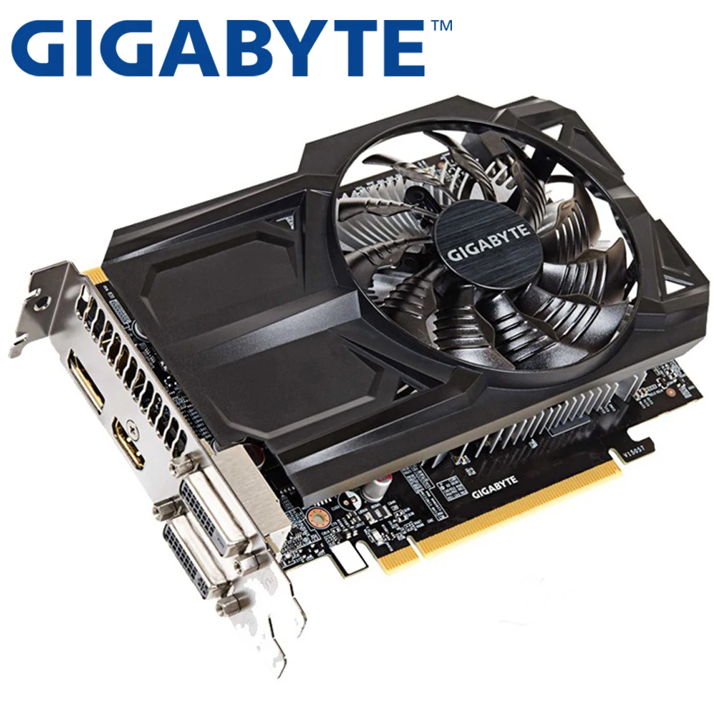 Видеокарта GIGABYTE GTX 950 2 Гб 128 бит GDDR5 видеокарты для nVIDIA VGA карты Geforce GTX950 используются прочнее, чем GTX 750 Ti