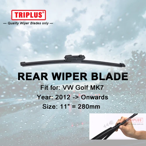 Rear Wiper Blade for VW GOLF 7 MK7 (2012-Onwards) 1pc 11&quot 280mm Windscreen Wipers VII Hatchback Variant Sportsvan | Автомобили и