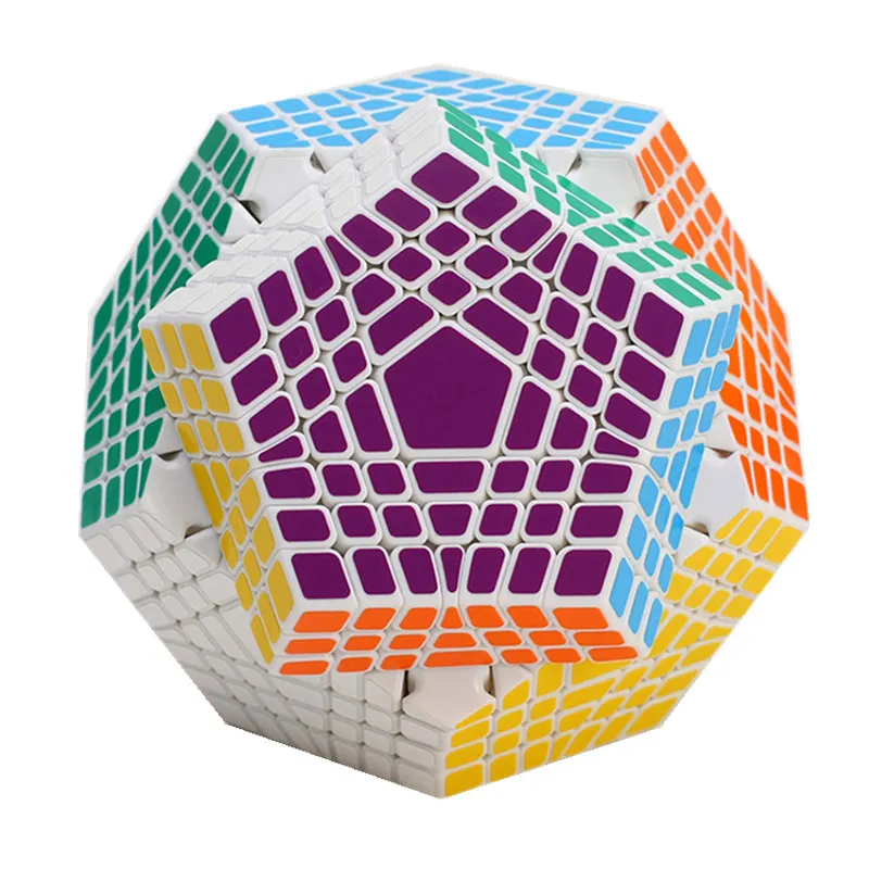 Shengshou 7x7x7 кубик Megaminx 7x7 Wumofang 7x7x7 Кубик Рубика для профессионалов куб додекаэдра Твист головоломки обучающие игрушки кубик рубика