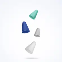 4 шт./компл. немой силиконовый сменный наконечник чехол колпачок для наконечника кожи для Apple Pencil 1-й 2-й стилус ручка для тачскрина аксессуары